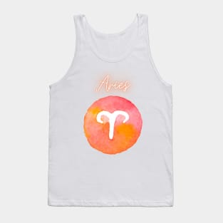 Aries zodiac sign Tank Top